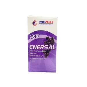 SUERO ENERSAL UVA CAJA X 30 SOBRES